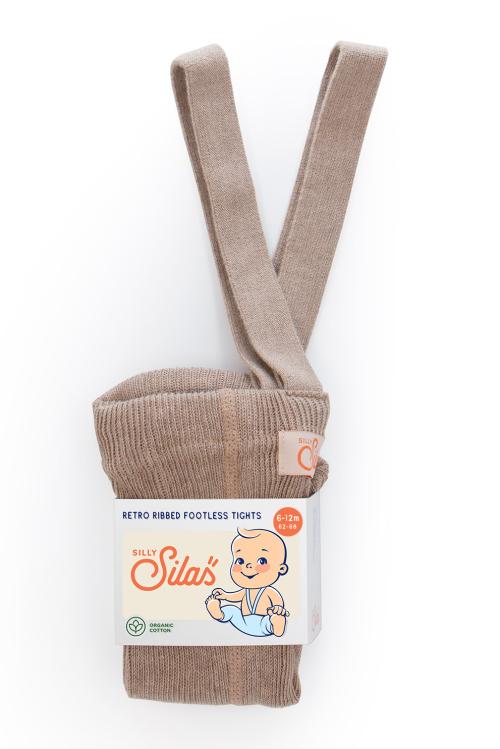 Silly Silas | Footless Tights - Peanut Blend