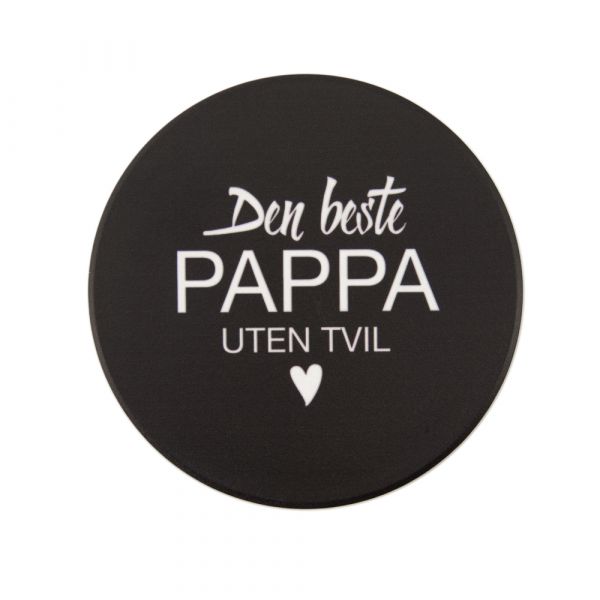 Drikkebrikke Pappa