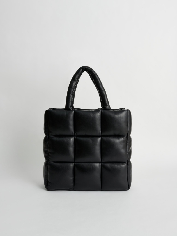 Assante Puff Bag - Black  - Image 2