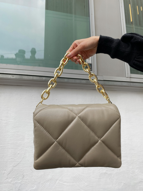 Brynn Chain bag - Sandstone Beige - Image 1
