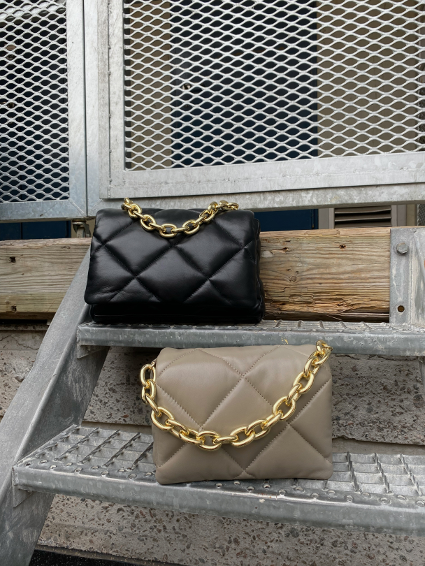Brynn Chain bag - Sandstone Beige - Image 4