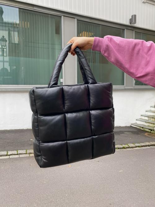 Assante Puff Bag - Black 