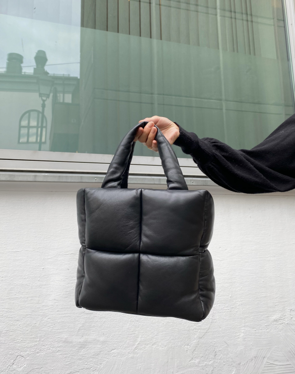Rossane Puffy Bag - Black  - Image 1