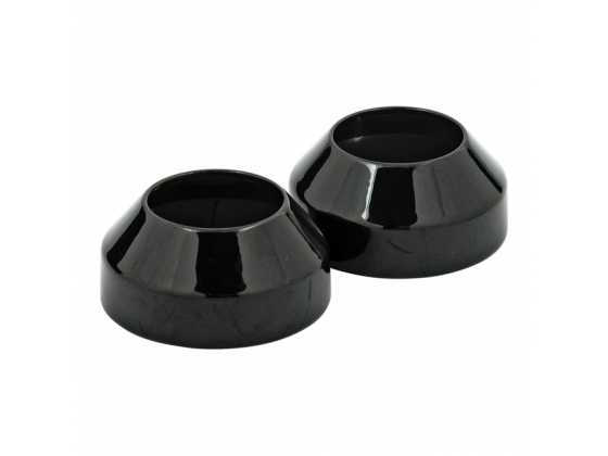 FORK BOOT COVERS, BLACK