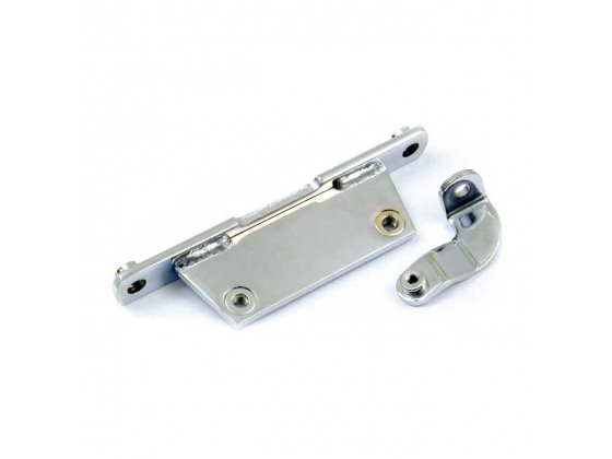 CHROME OIL TANK BRACKET KIT  84-99 SOFTAIL(
