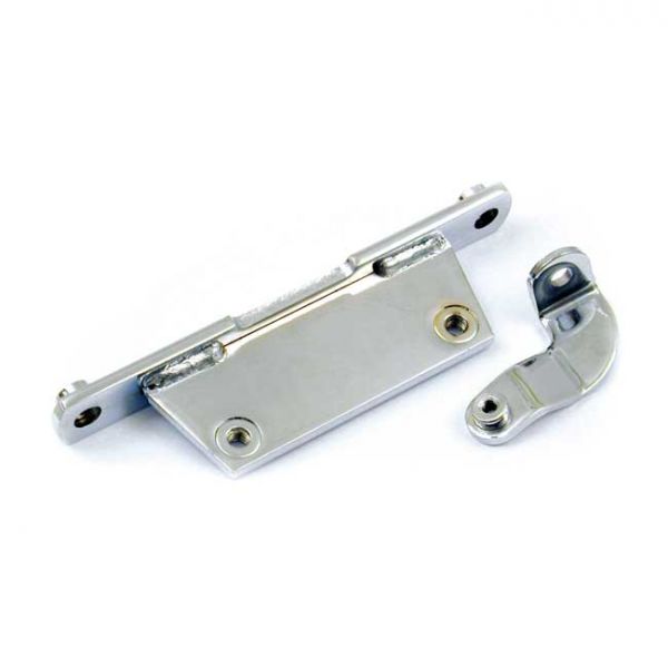 CHROME OIL TANK BRACKET KIT  84-99 SOFTAIL(