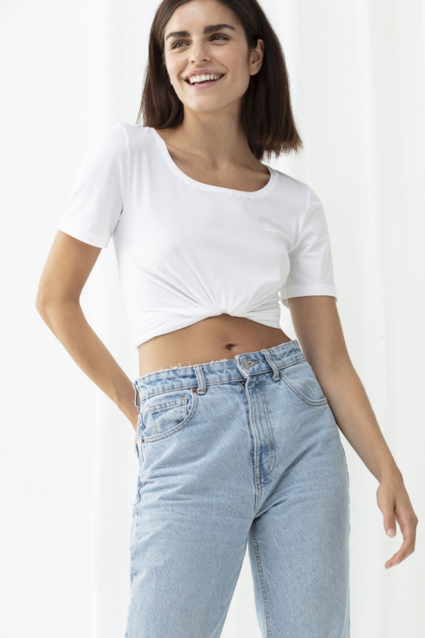 Organic t-shirt, hvit - Image 2