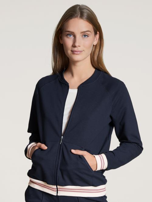 'Favourites lounge' jacket, marine