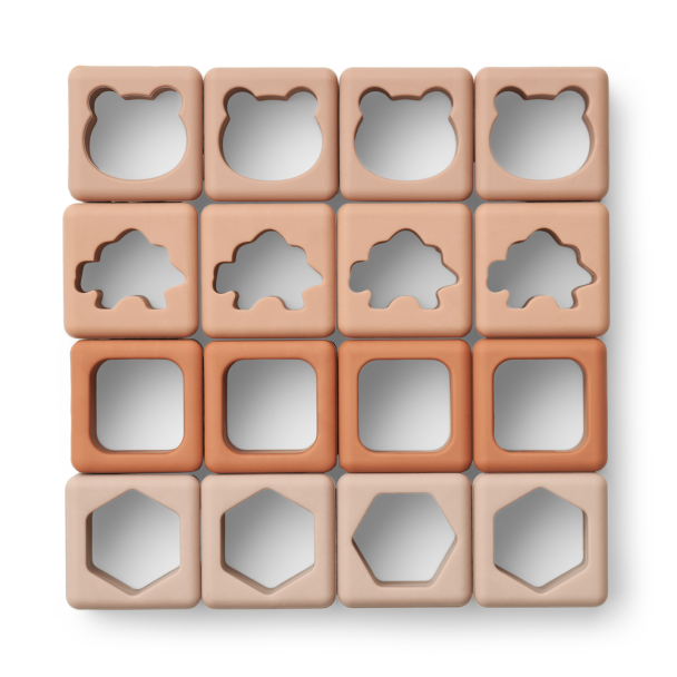 Liewood | Loren Building Blocks 16-pk - Tuscany Rose Mix - Image 3