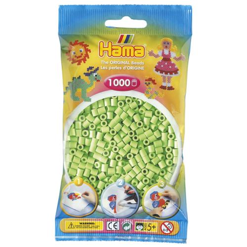 Hama Midi super 1000s – 47 Pastell grønn
