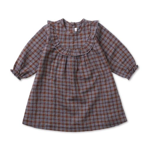 LALABY - NOEY DRESS GREY CHECK