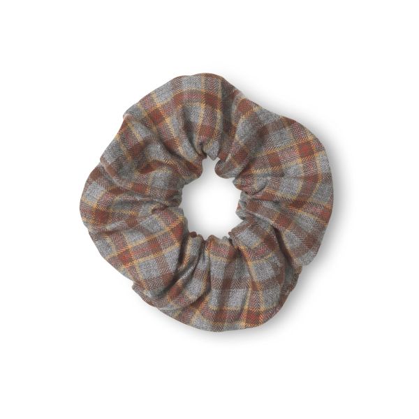 LALABY - SCRUNCHIE GREY CHECK