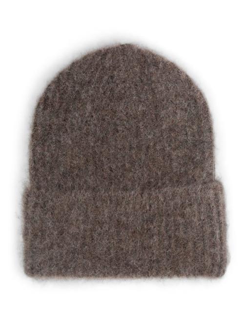 Silje Mohair Hat Brown