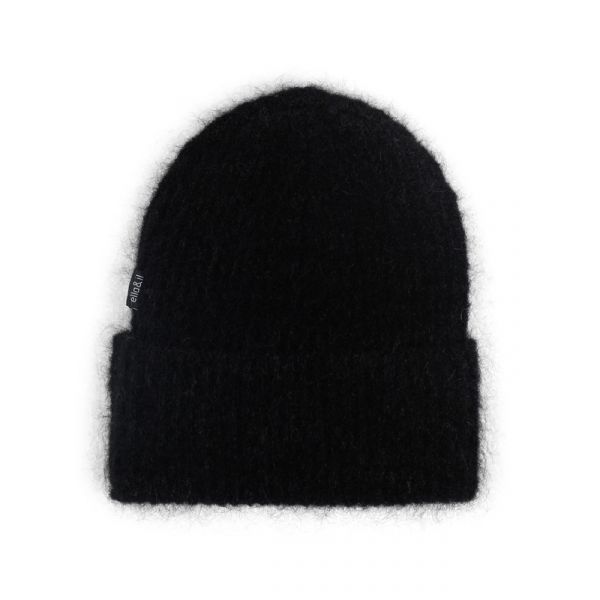 Silje Mohair Hat Blk