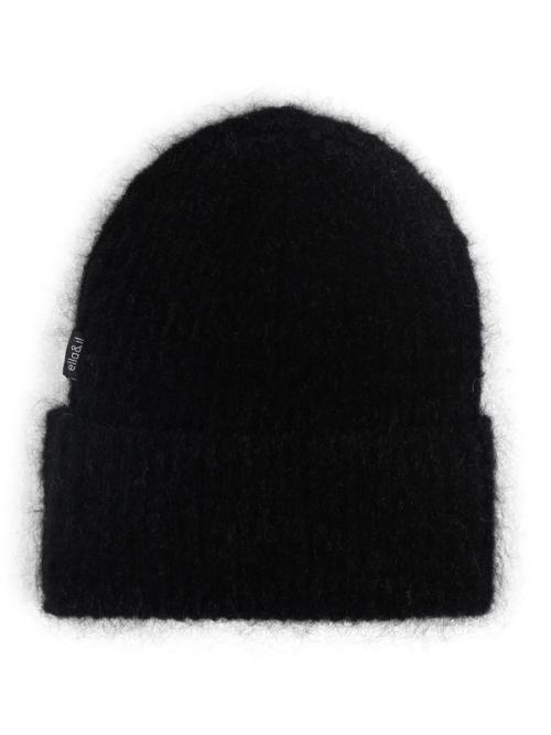 Silje Mohair Hat Blk