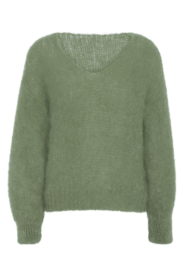 Milana Mohair Knit - Dusty Green  - Image 2