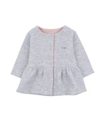 Livly | Philo Cardigan - Grey Melange Jacquard
