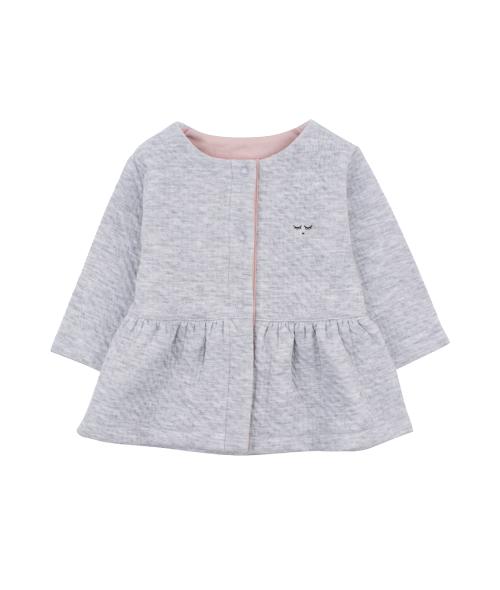 Livly | Philo Cardigan - Grey Melange Jacquard