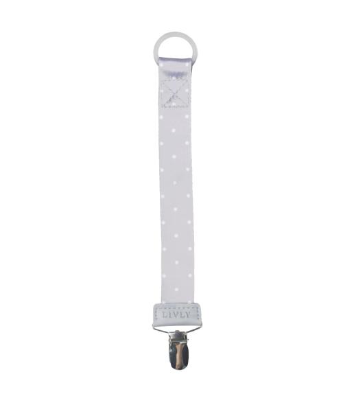 LIVLY - SMOKKESNOR GREY/WHITE DOTS