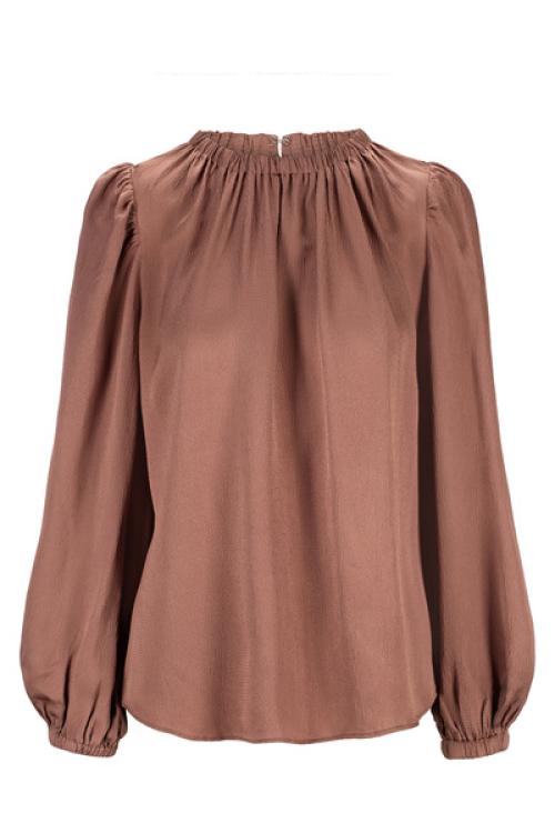 Dinah Satin Blouse