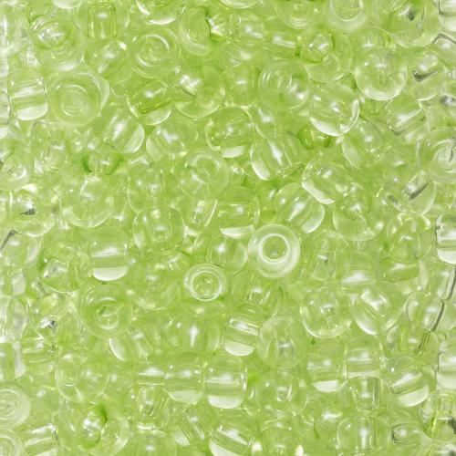 Rocaillesperle 6/0 l.grønn tra