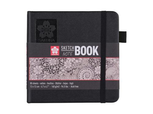 Sakura Sketch NoteBook – 12x12cm 140g/m – Kremhvit