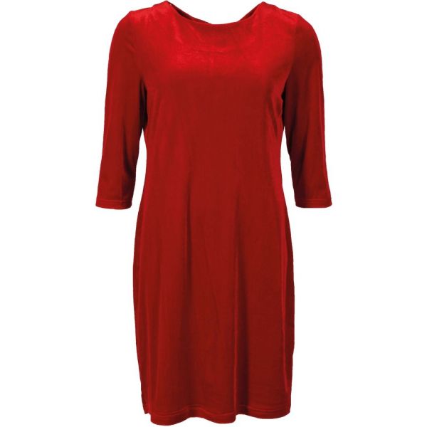 Ewy Christmas red Velvet Dress