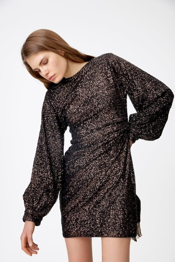 Cloris Short Dress - Carafe Sequins - Image 3