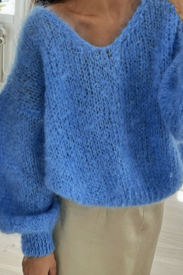 Milana Mohair Knit - Sky Blue  - Image 2