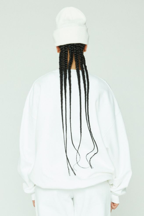 Iris Crewneck - brilliant White  - Image 5