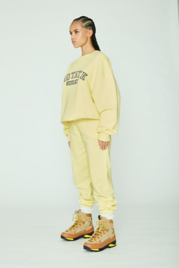 Mimi Sweatpants - Wax Yellow - Image 4