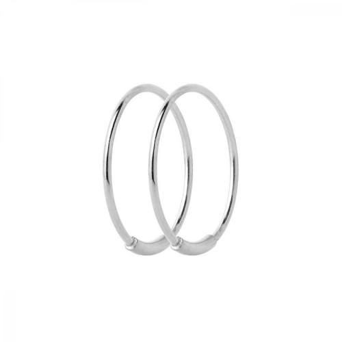 BASIC HOOP 16 SILVER