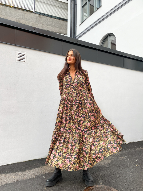 Delicate Button Down Dress - Flora  - Image 2