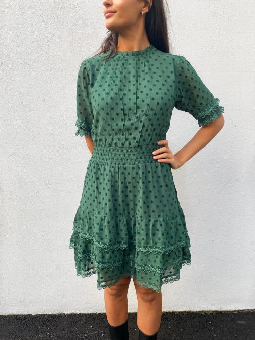Donna Dress Green 