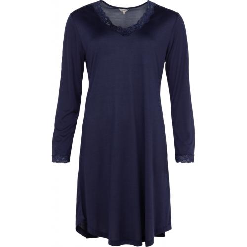 Lady Avenue Silk Jersey Nightgown L/S