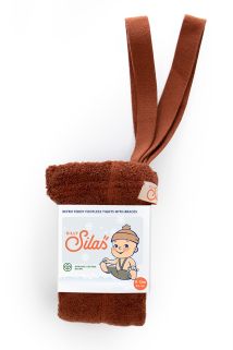 Silly Silas | Teddy Footless Tights - Cinnamon