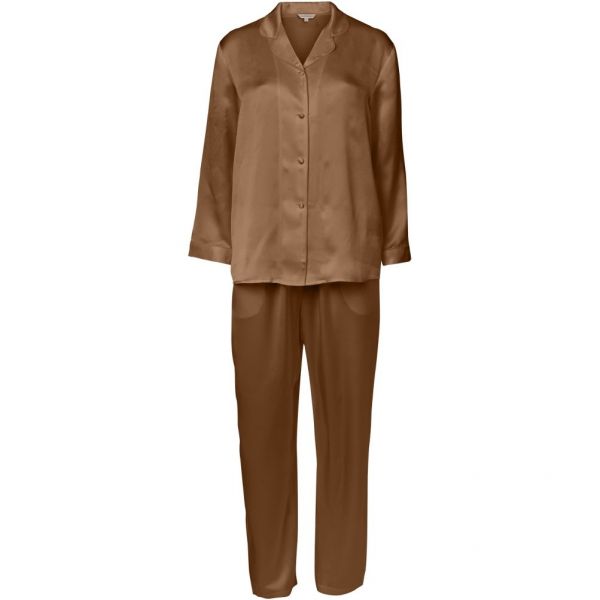 Lady Avenue Pure Silk Pyjamas