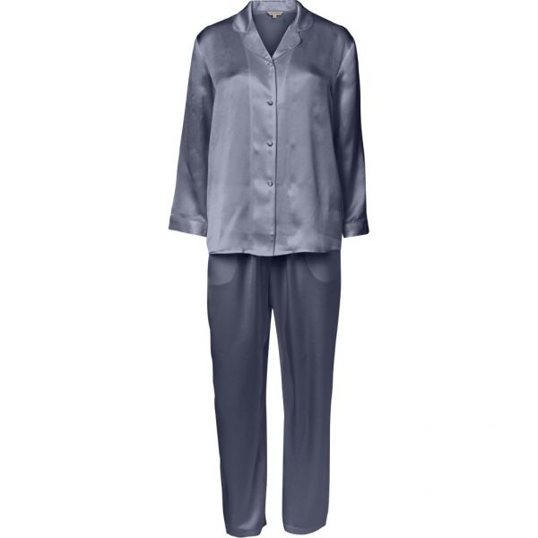 Lady Avenue Pure Silk Pyjamas