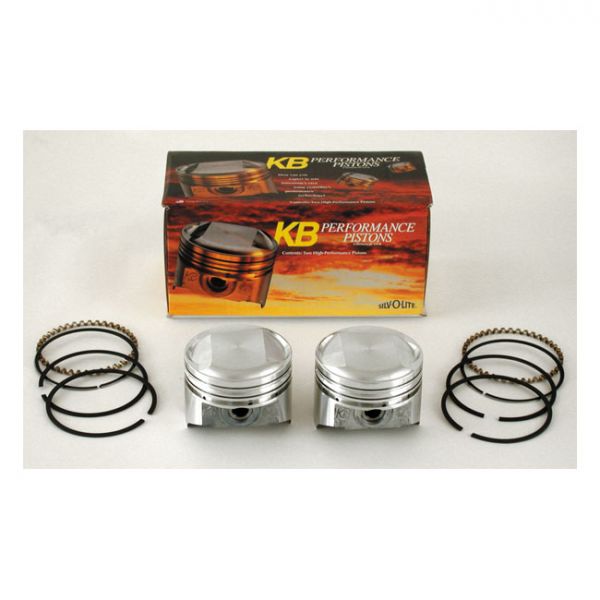 KB PERFORMANCE, 1340CC EVO B.T. POP-UP PISTON KIT. +.030"