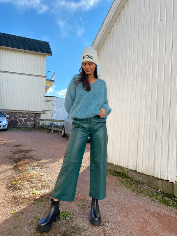 Milana Mohair Knit - Turquoise - Image 4