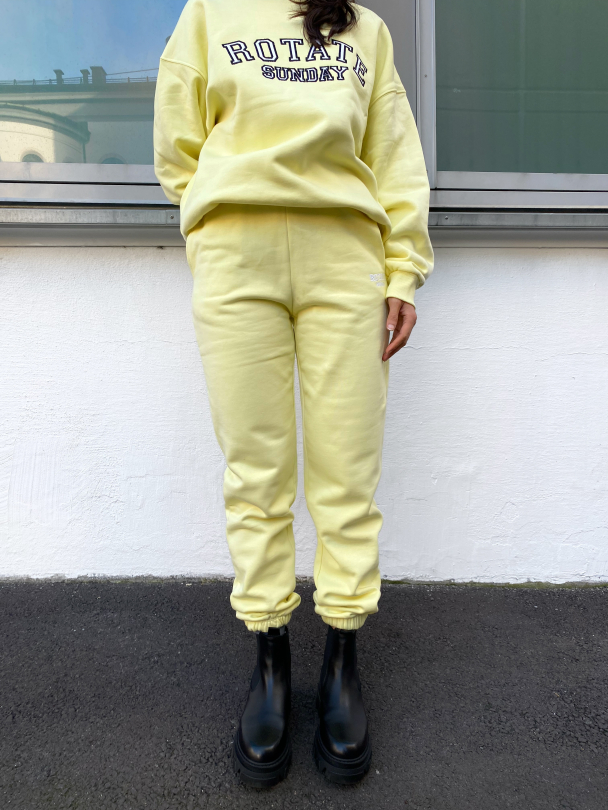 Mimi Sweatpants - Wax Yellow - Image 1