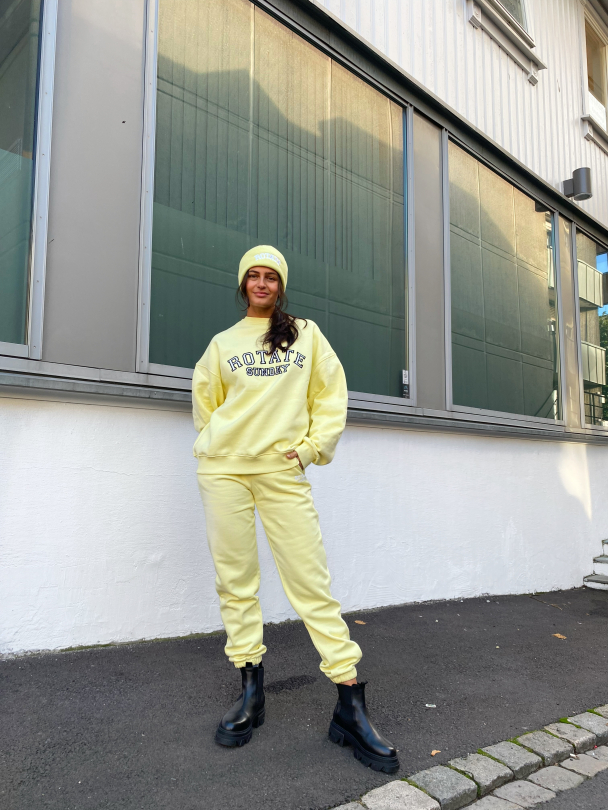 Mimi Sweatpants - Wax Yellow - Image 7