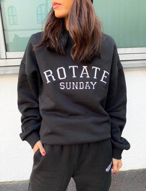 Iris Crewneck - Black  - Image 1