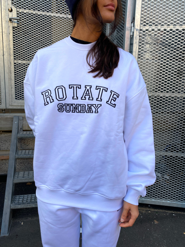 Iris Crewneck - brilliant White  - Image 1