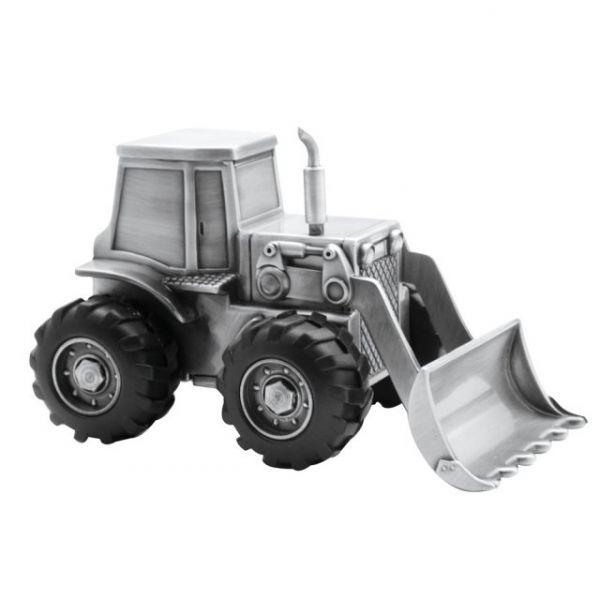 Sparebøsse - Traktor med gravklo