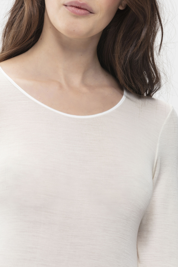 Exquisite long-sleeve, hvit - Image 3