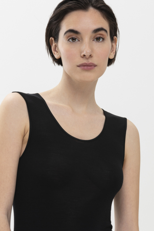 Exquisite tank top, sort - Image 1