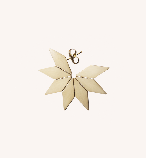 Star Stuck Ørepynt - Gold  - Image 3