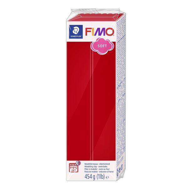 Fimo soft 454g Christmas Red