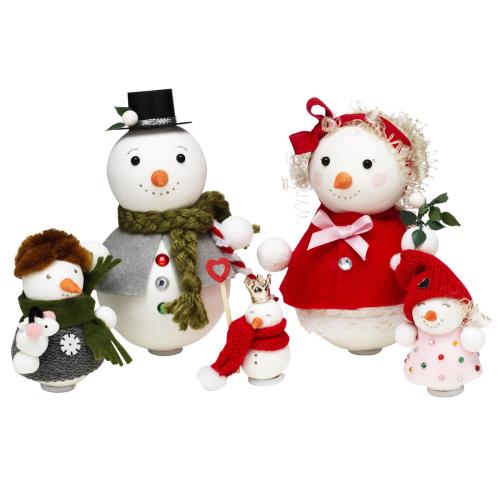 DIY kit Snow Family up for Fun